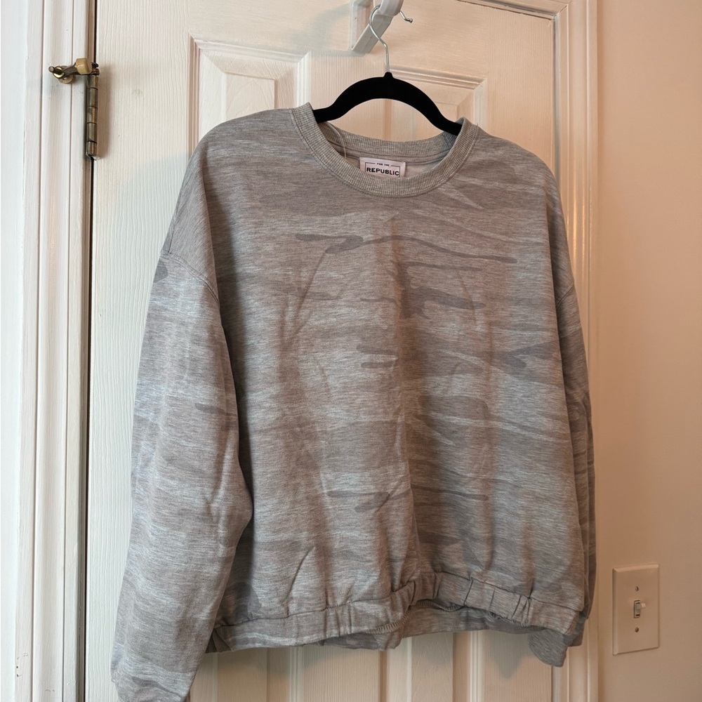 Gray Crewneck Sweater